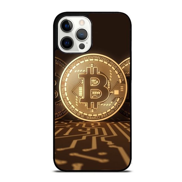 Bitcoin Vintage Crypto iPhone Case - Picture 1 of 1